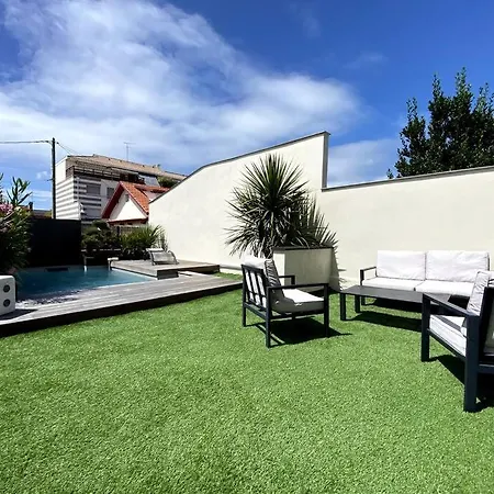 Belle Au Centre D'arcachon Avec Piscine Et Jacuzzi * Arcachón